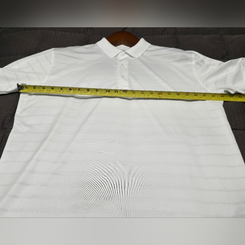 Callaway Men's Basic Short Sleeve Opti-Vent Open Mesh Polo Golf Shirt Size Large - Picture 5 of 9